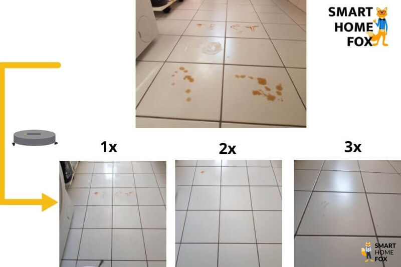 aspirateur robot yeedi mop station test lessivage carrelage